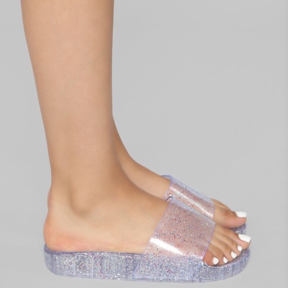 fashion nova jelly sandals